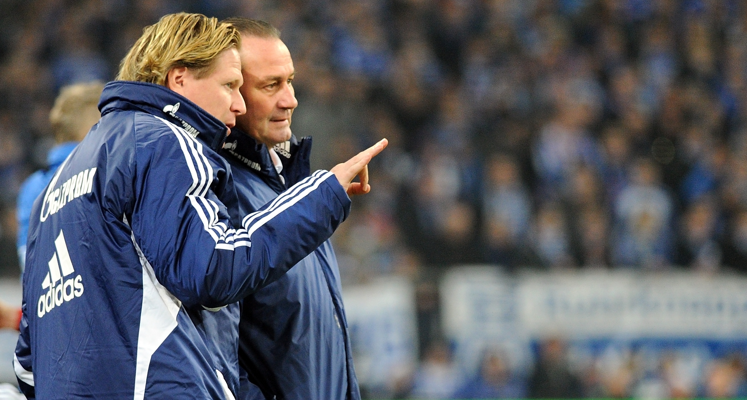 Markus Gisdol und Huub Stevens
