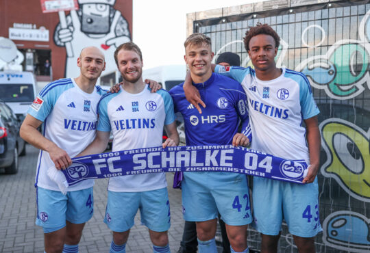 Henning Matriciani, Thomas Ouwejan, Keke Topp und Assan Ouédraogo