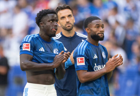 Christian Gomus, Kenan Karaman und Moussa Sylla