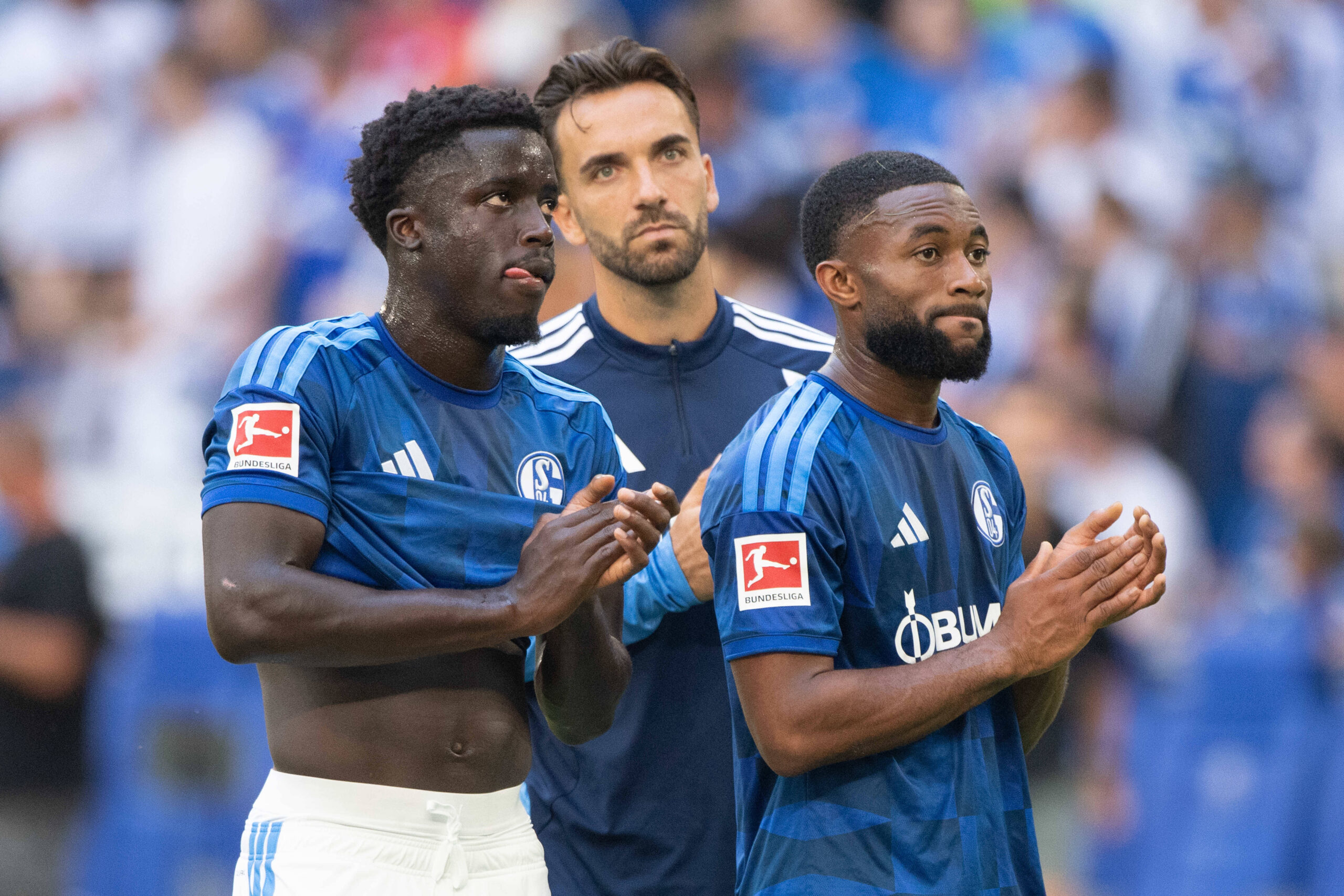 Christian Gomus, Kenan Karaman und Moussa Sylla