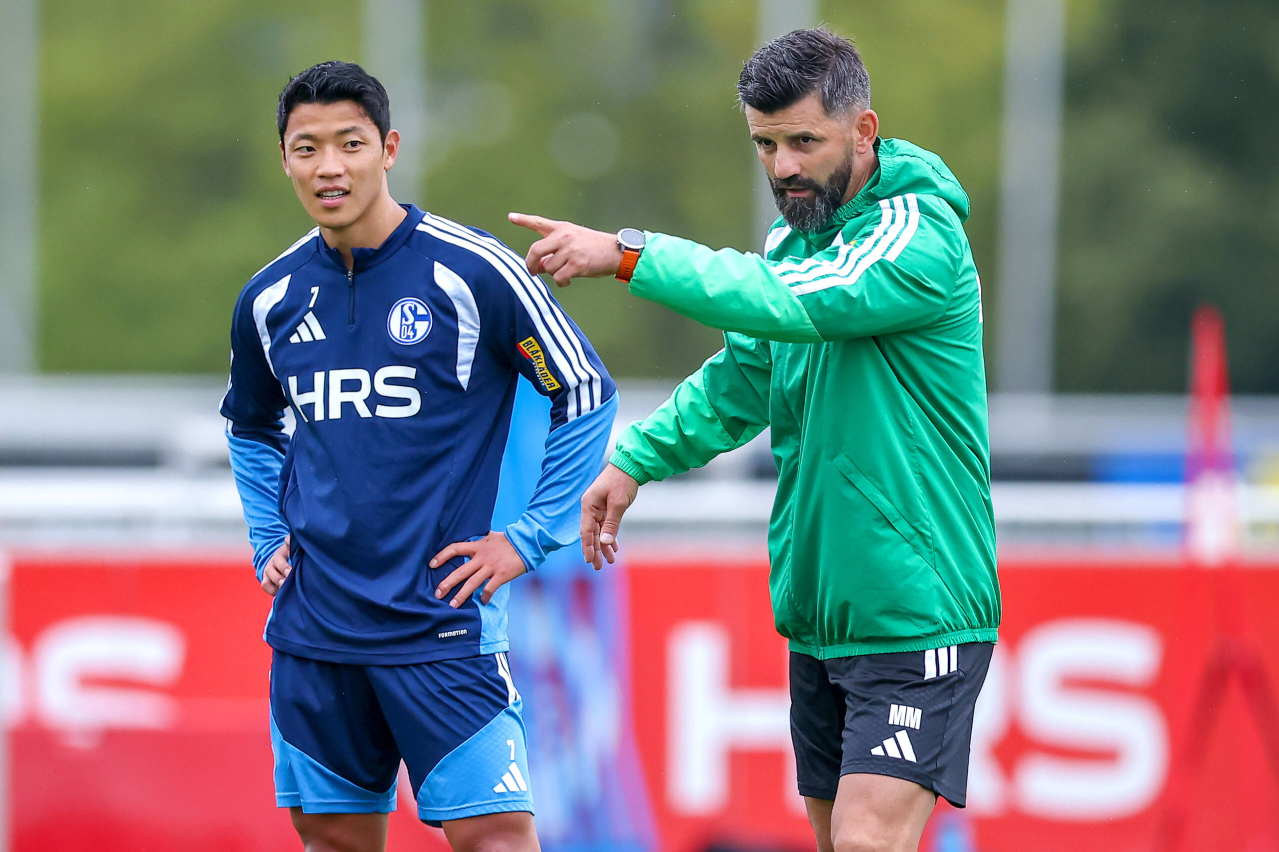Hee-chan Hwang und Miron Muslic