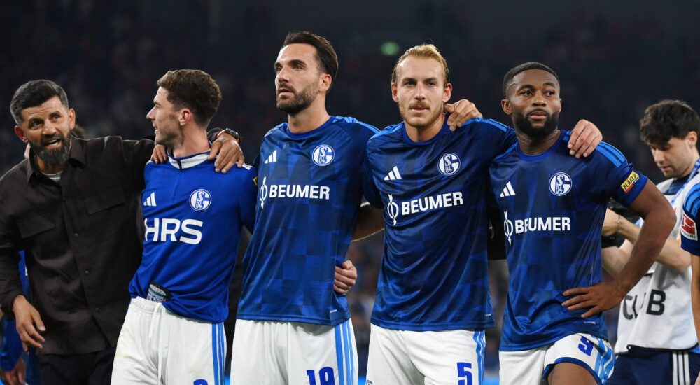Miron Muslic, Robin Gosens, Kenan Karaman, Timo Becker und Moussa Sylla