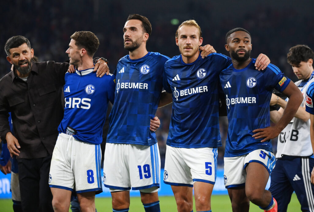 Miron Muslic, Robin Gosens, Kenan Karaman, Timo Becker und Moussa Sylla