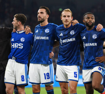 Miron Muslic, Robin Gosens, Kenan Karaman, Timo Becker und Moussa Sylla