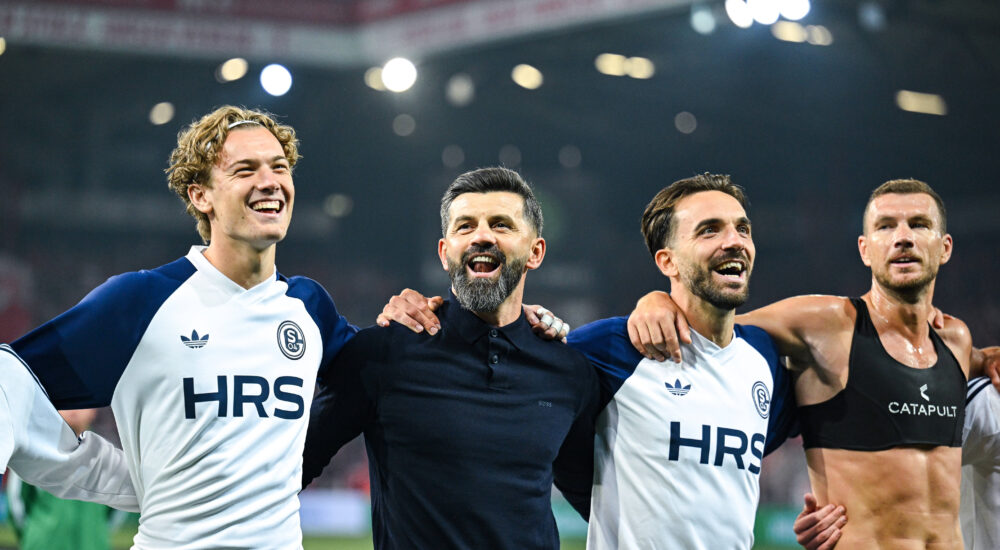 Miron Muslic, Kenan Karaman und Edin Dzeko