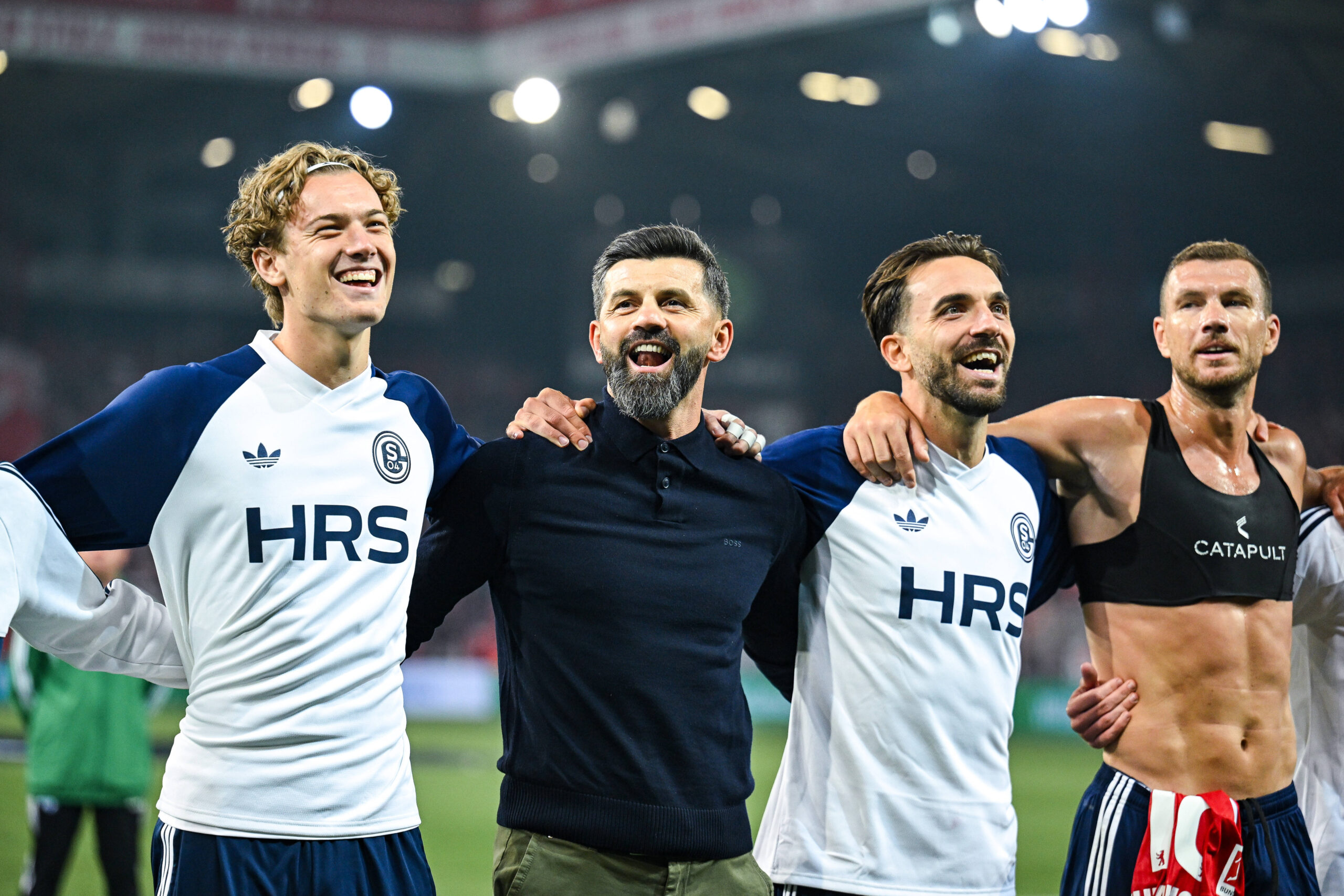 Miron Muslic, Kenan Karaman und Edin Dzeko