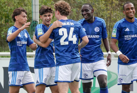 FC Schalke 04 U23 gegen Sportfreunde Lotte