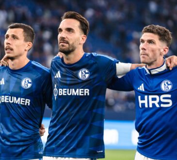 Ron Schallenberg, Kenan Karaman und Robin Gosens