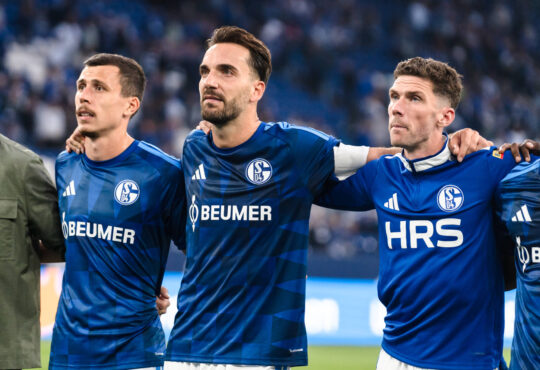 Ron Schallenberg, Kenan Karaman und Robin Gosens