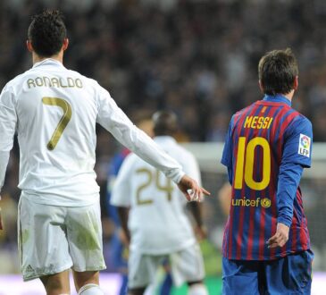 Cristiano Ronaldo und Lionel Messi