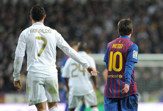 Cristiano Ronaldo und Lionel Messi
