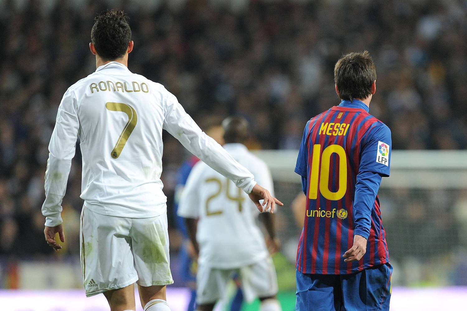 Cristiano Ronaldo und Lionel Messi