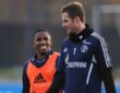 Jefferson Farfan und Ralf Fährmann