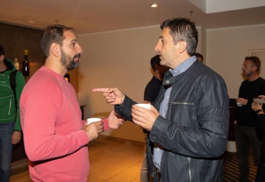 Ayhan Tumani und Stefan Ruthenbeck