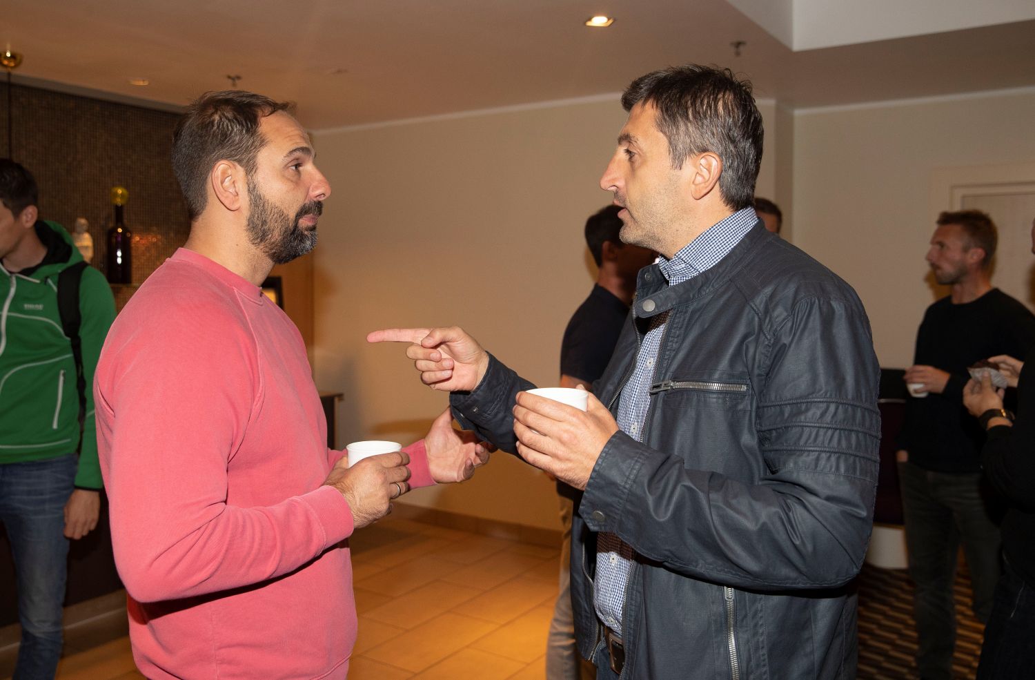 Ayhan Tumani und Stefan Ruthenbeck